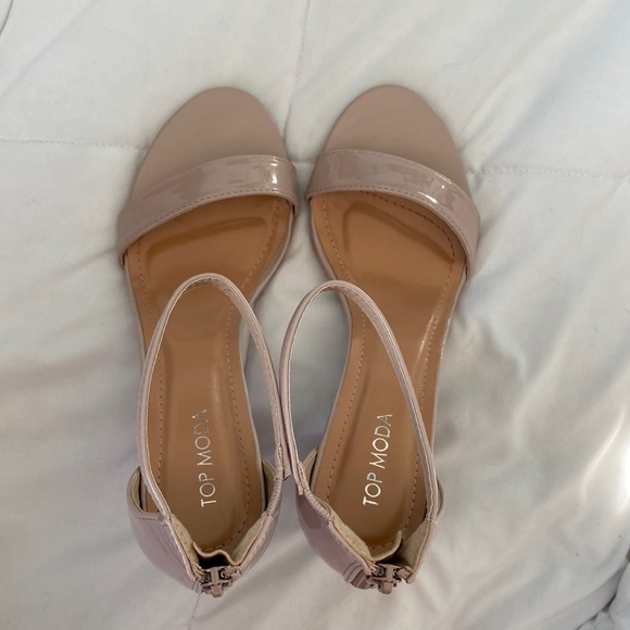 Nude 3-inch Heels - Picture 1 of 3